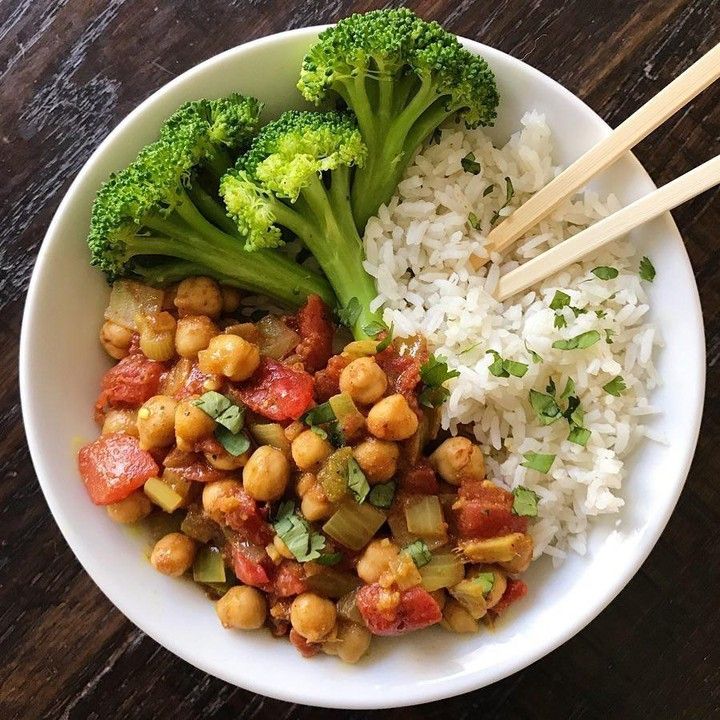 Chole Rice Bowl