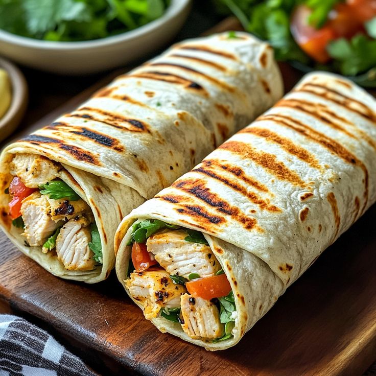 Tandoori Chicken Wrap